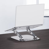 Aluminum Tablet Bracket for Live Desktop - Laptop Compatible - Front View