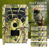 720p Infrared Night Vision Wildlife Camera - 120 Degree Wide Angle - Rear View