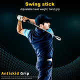 Stainless Steel Golf Swing Trainer - Improve your Swing - Rear View