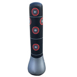 1.5M Vertical Inflatable Punching Bag For Kids - Thickened Tumbler Vent Boxing Column - Side View