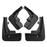 For Peugeot 2008 2020-2023 4Pcs / Set Car Auto Soft Plastic Splash Flaps Fender Guard