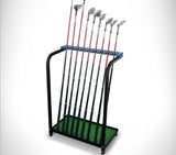 Golf Club Display Rack 9 Holes Position - Front View