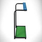 Golf Club Display Rack 9 Holes Position - Rear View