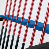 Golf Club Display Rack 9 Holes Position - Close-Up Angle