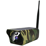 Wireless Solar Ip Camera With 1080P Hd Pir Motion Detection Night Vision And 64Gb Tf Card Support - Front View