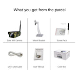 Wireless Solar Ip Camera With 1080P Hd Pir Motion Detection Night Vision And 64Gb Tf Card Support - Extra Image