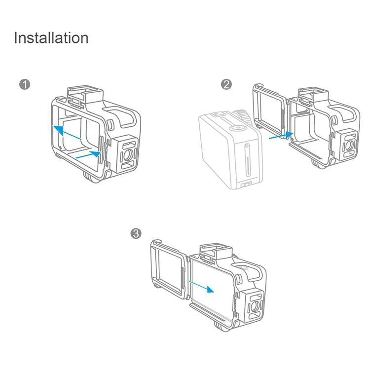 Vlog Accessory for Dji Action Camera - Sports Cage for Rabbits
