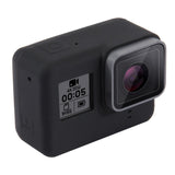 Gopro Hero7 Silicone Case with Lens Cover - Top-Down View