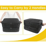 Portable Golf Bag for Outdoor Accessories - Foldable and Convenient - Side View