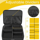Portable Golf Bag for Outdoor Accessories - Foldable and Convenient - Top-Down View