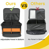 Portable Golf Bag for Outdoor Accessories - Foldable and Convenient - Close-Up Angle