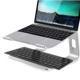 Portable Aluminum Laptop Stand - Cooling Accessory - Rear View