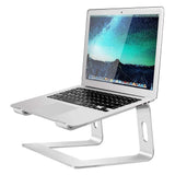 Portable Aluminum Laptop Stand - Cooling Accessory - Front View