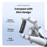 Quick Release Magnetic Camera Mount for Dji Action 4 / 3 - Amagisn - Close-Up Angle
