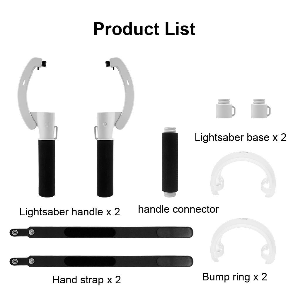 Vr Controllers for Beat Saber on Meta Quest 2 - Long Stick