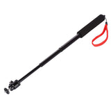 360 Degree Selfie Stick for Gopro Cellphone & Compact Cameras - 210mm to 525mm Length - Top-Down View