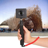 360 Degree Selfie Stick for Gopro Cellphone & Compact Cameras - 210mm to 525mm Length - Rear View