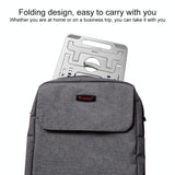 Adjustable Foldable Aluminum Laptop Stand - Portable Double Triangle Design - Extra Image