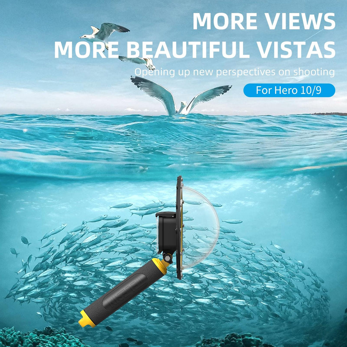 Waterproof Case for Gopro Hero11 / 10 / 9 - 30m Depth