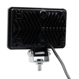 2 Pcs Cs - 1243A1 Car 4 Inch Square 20Leds Highlight Work Light Modified Spotlight - 45-Degree Angle