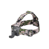 Adjustable 360 Degree Head Strap for Action Cameras - Camouflage - Extra Image