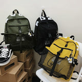 Training Backpack for Basketball - Compact and Durable - Yellow - Side View