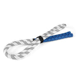 Golf Power Rope Swing for Rhythmic Training - Indoor / Outdoor Exerciser - White Blue - Front View