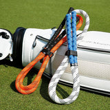 Golf Power Rope Swing for Rhythmic Training - Indoor / Outdoor Exerciser - White Blue - Extra Image