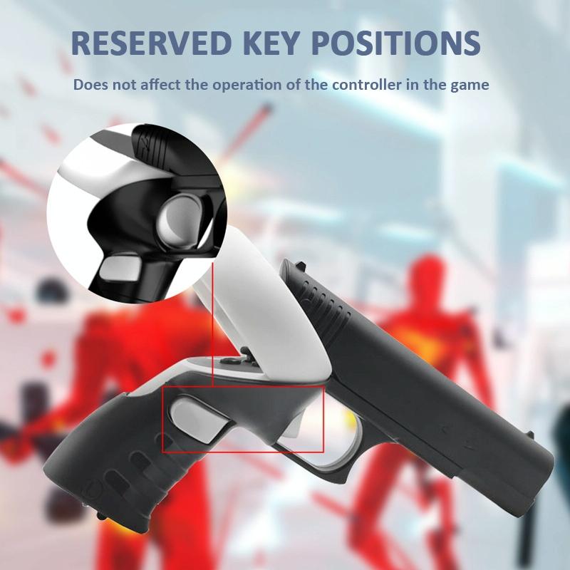 Vr Shooting Game Grip for Meta Quest 2