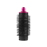 Black Red Dyson Airwrap Comb Attachment for Hair Dryer - Front View