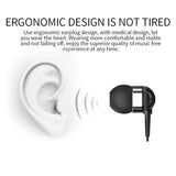 Wireless Bluetooth Earphone with Vibration Reminder and Clip - Black
