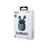 Wireless Stereo Bluetooth Earphones - True Music White - Top-Down View