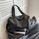 Travel-ready Waterproof Sports Bag for Fitness - Black