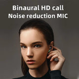 Wireless Bluetooth Earphones with Led Display and Hifi Sound for Sports - Black