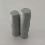 Non-slip Silicone Car Handles for Xiaomi Electric Scooter - Pair - Black - 45-Degree Angle