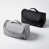 Portable Hair Dryer Storage Bag With Hook Large Capacity - Gray - Low Angle