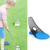 2-pack Indoor / Outdoor Golf Putting Trainer - White - Extra Image