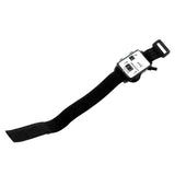 Black Portable Golf Watch with Manual Counter - 45-Degree Angle