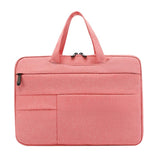 Waterproof Laptop Handbag For 12-13 Inch Devices - Oxford Cloth - Black - Front View