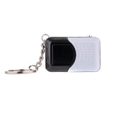 Ultra Mini Kids Camera with Key Ring - Hd Portable Tf Card Support - Rear View