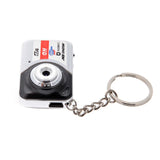 Ultra Mini Kids Camera with Key Ring - Hd Portable Tf Card Support - Low Angle