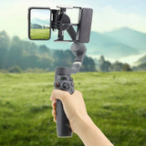 Universal Gimbal Adapter for Dji and Gopro Action Cameras - Side View