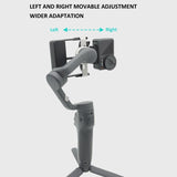 Universal Gimbal Adapter for Dji and Gopro Action Cameras - 45-Degree Angle