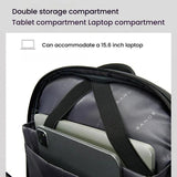 Large Capacity Business Shoulder Bag For Men - Gray