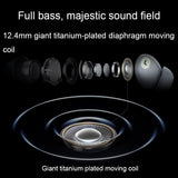 Wireless Active Noise-cancelling Earbuds for Music and Gaming - White - Extra Image