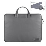 13 / 14 Inch Waterproof Pu Laptop Inner Bag - Brown - Extra Image