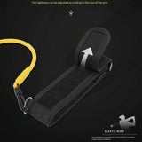 Swiping Force Golf Wave Elastic Rope Exerciser - Auxiliary for Improved Swing - 45-Degree Angle