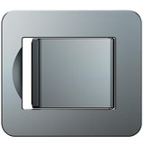 Desktop Folding Notebook Stand with Invisible Height Increase and Storage - Gray - Top-Down View