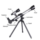 20x-40x Hd Astronomical Telescope with Multi-eyepiece - Show Model - 45-Degree Angle