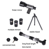 20x-40x Hd Astronomical Telescope with Multi-eyepiece - Show Model - Rear View